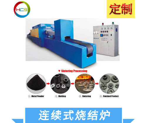 一种无管立式连续烧结炉炉膛结构